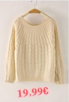 Jersey Cuellos Redondo Sueter Manga Larga