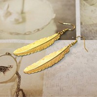 Pendientes Plumas Largos