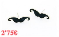 Pendientes Mustache Calidad