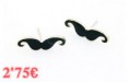 Pendientes Mustache Calidad